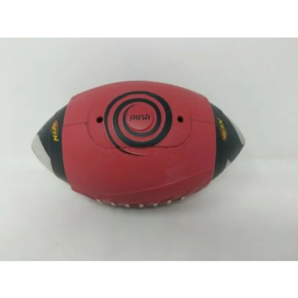 Nerf Light Up Lighted Red Rocket Pass 2008 Football Tested Working Works VTG - Picture 4 of 8